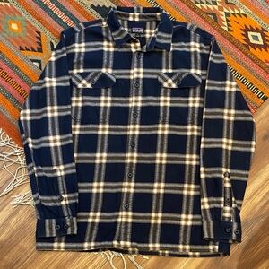 Patagonia Plaid Button-Up Shirt